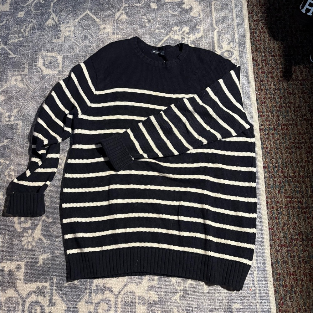 Striped Black and White Kids Bottoms